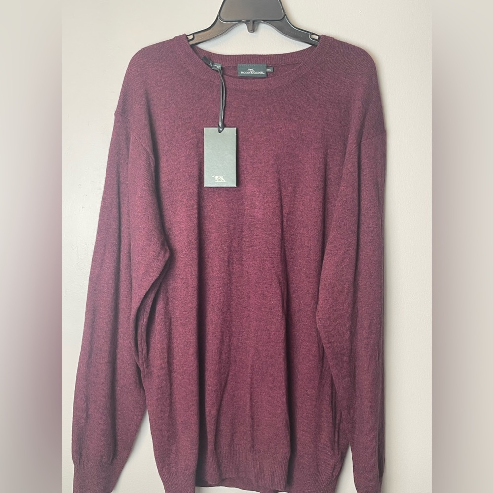 NEW Rodd & Gunn Queenstown Men's‎ Size 3XL Wool & Cashmere Plus Size Sweater
